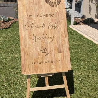 Wedding Welcome Sign